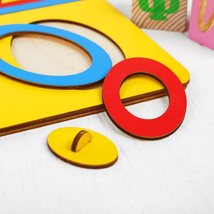 Рамки-вкладыши М.Монтессори &laquo;Паутинки&raquo;, МИКС