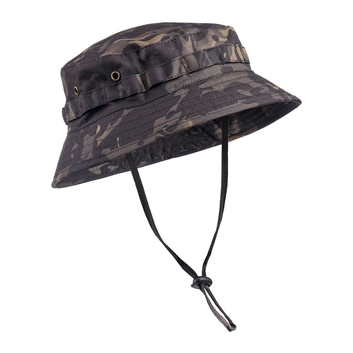 Панама тактическая "Storm tactic" черный мультикам