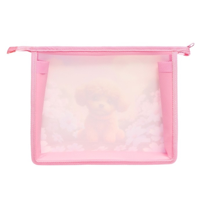 Папка для тетрадей А5, 230 х 190 х 50 мм, молния сверху, пластиковая, Calligrata Папка для тетрадей А5, 230 х 190 х 50 мм, молния сверху, пластиковая, Calligrata "Пушистик"