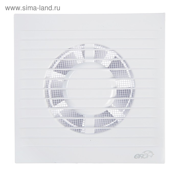 Вентилятор вытяжной ERA E 100 S, 165х165 мм, d=100 мм, 220 В Вентилятор вытяжной ERA E 100 S, 165х165 мм, d=100 мм, 220 В