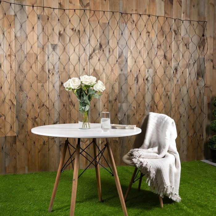 Гирлянда «Сеть» 2 х 3 м, IP44, УМС, тёмная нить, 384 LED, свечение мульти, 220 В Гирлянда «Сеть» 2 х 3 м, IP44, УМС, тёмная нить, 384 LED, свечение мульти, 220 В