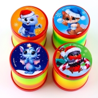 Пружинка - радуга &laquo;Твои друзья&raquo;, цвета МИКС, d = 5 см