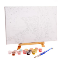 Картина по номерам на холсте с подрамником «Котёнок с клубком», 30х20 см Картина по номерам на холсте с подрамником «Котёнок с клубком», 30х20 см