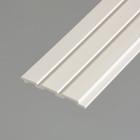 Панели 3D RAIL вспененного полистирола 2700х120х10 мм Белая Панели 3D RAIL вспененного полистирола 2700х120х10 мм Белая