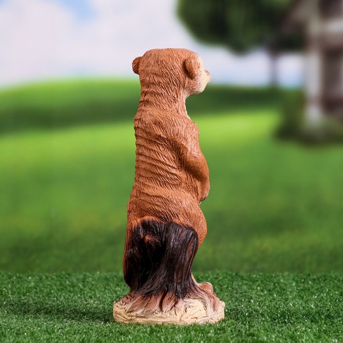 Садовая фигура "Сурикат маленький" 8х8х22см