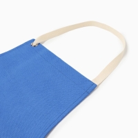 Фартук Этель  Freedom 60х70 см, цвет синий, лён 61%, хлопок 39% 500 г/м2