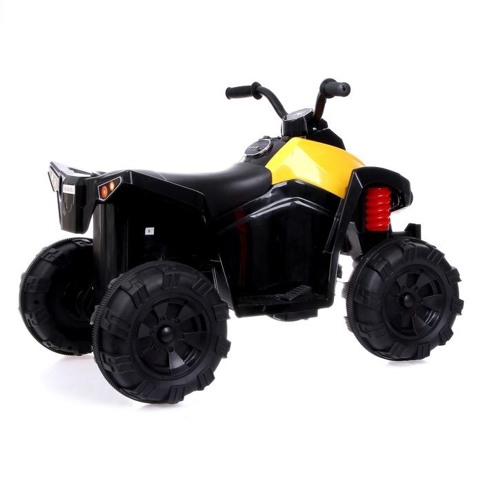 Электромобиль &laquo;Квадроцикл&raquo;, 2 мотора, цвет жёлтый