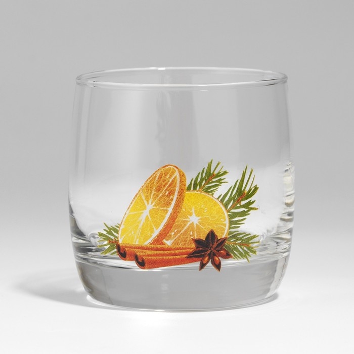 Новый год. Стакан стеклянный &laquo;Глинтвейн&raquo;, 310 мл
