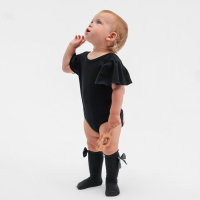 Боди Крошка Я "Розовый бант", чёрный, р.26, рост 74-80 см Боди Крошка Я "Розовый бант", чёрный, р.26, рост 74-80 см