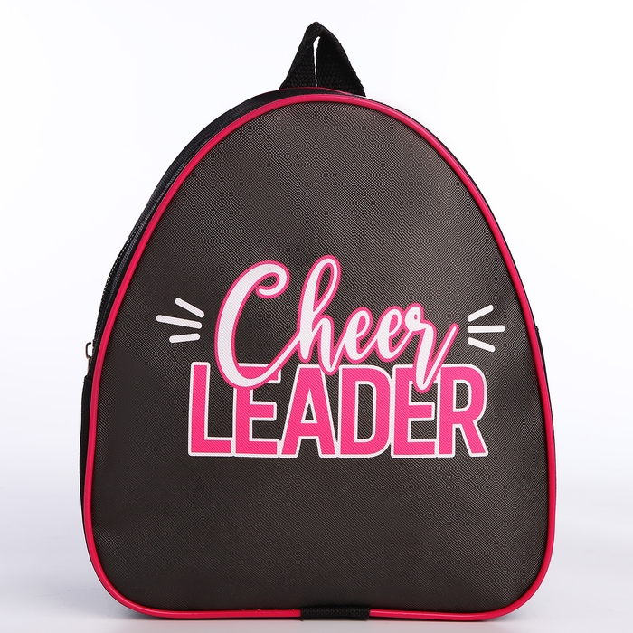 Рюкзак детский для девочки &laquo;Чирлидинг&raquo;, 23х20,5 см, отдел на молнии, цвет чёрный