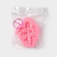 Молд Доляна «Ангел с гармошкой», силикон, 9×7,4×2 см, цвет МИКС Молд Доляна «Ангел с гармошкой», силикон, 9×7,4×2 см, цвет МИКС