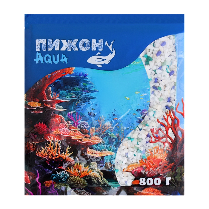 Мраморная крошка (2-5 мм) зимний лес, 800 г Мраморная крошка (2-5 мм) зимний лес, 800 г