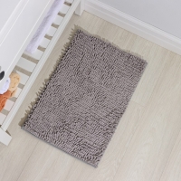 Коврик для дома Доляна &laquo;Букли длинные&raquo;, 40&times;60 см, цвет серый