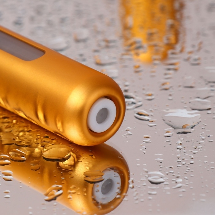 Атомайзер для парфюма, с распылителем, 5 мл, цвет золотистый Атомайзер для парфюма, с распылителем, 5 мл, цвет золотистый