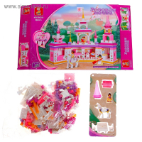 Конструктор «Розовая мечта: замок», 385 деталей Конструктор «Розовая мечта: замок», 385 деталей