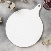 Блюдо фарфоровое для подачи Magistro «Гриль Бланш», d=30,5 см, цвет белый Блюдо фарфоровое для подачи Magistro «Гриль Бланш», d=30,5 см, цвет белый