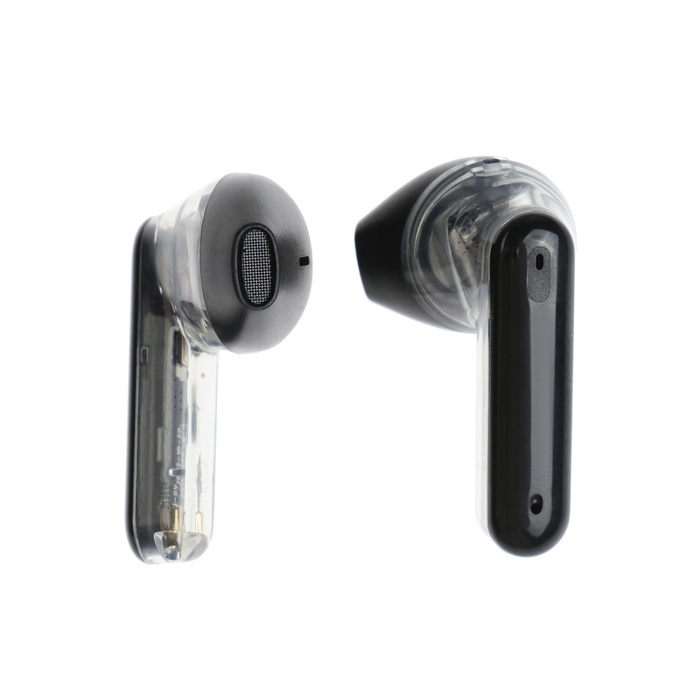 Наушники беспроводные K20, TWS, вкладыши, BT 5.0, 35/260 мАч, прозрачные, чёрные Наушники беспроводные K20, TWS, вкладыши, BT 5.0, 35/260 мАч, прозрачные, чёрные