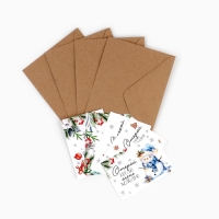 Набор новогодних конвертов &laquo;Новый год: Открой, когда...&raquo; (Новогоднее чудо), 10шт., 16 х 11,5 см