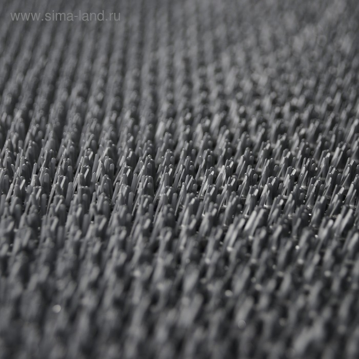 Покрытие ковровое щетинистое &laquo;Травка&raquo;, 0,9&times;15 м, в рулоне, цвет мокрый асфальт