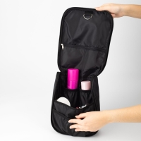 Косметичка-несессер на молнии, цвет чёрный Косметичка-несессер на молнии, цвет чёрный