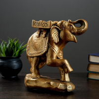 Копилка "Слон" бронза, 14х26см Копилка "Слон" бронза, 14х26см