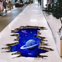 Наклейка 3Д интерьерная Космос 90*60см