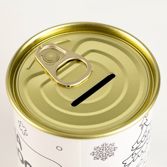 Копилка - раскраска на новый год «Снеговик с монетками», набор для творчества Копилка - раскраска на новый год «Снеговик с монетками», набор для творчества