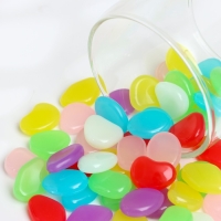 Светящийся декор "Галька" микс, 300гр / 2-3см Светящийся декор "Галька" микс, 300гр / 2-3см