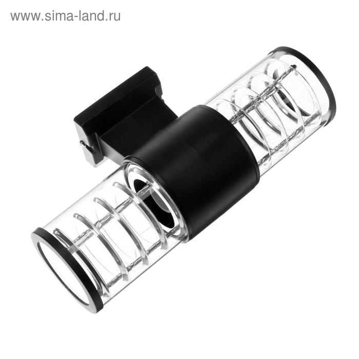 Светильник настенный Luazon Lighting 2хE27х60 Вт Светильник настенный Luazon Lighting 2хE27х60 Вт "Модерн", пластик, вверх и вниз, черный