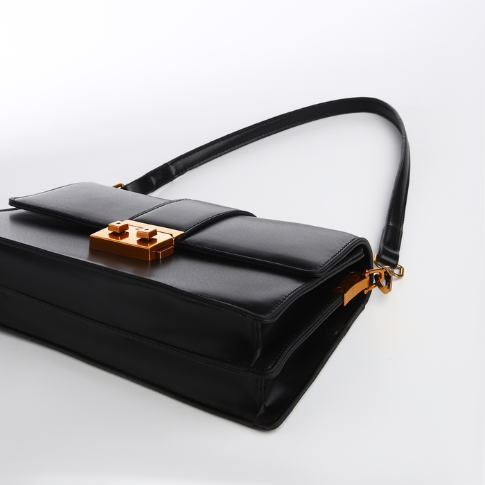 Сумка женская TEXTURA, средний размер, цвет чёрный Сумка женская TEXTURA, средний размер, цвет чёрный