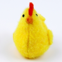 Мягкая игрушка «Курочка» на подвесе, 6 см, цвет МИКС Мягкая игрушка «Курочка» на подвесе, 6 см, цвет МИКС