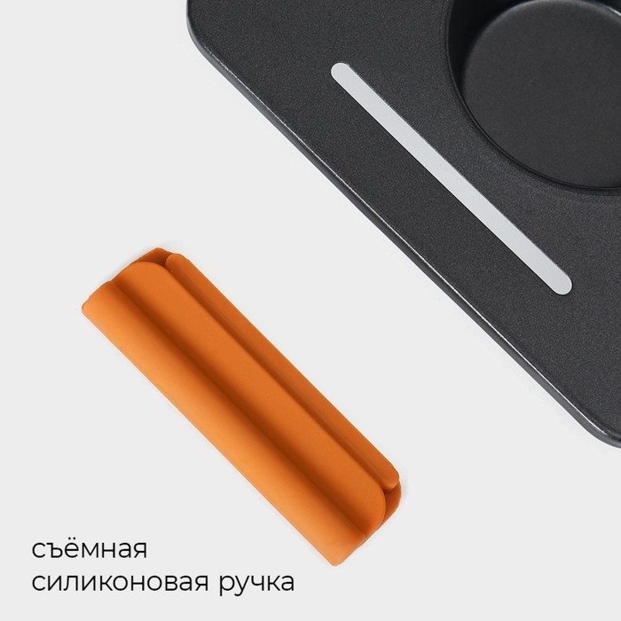 Форма для выпечки Magistro «French Bakery. Круг», 30,5×18×3 см, 6 ячеек, антипригарное покрытие Форма для выпечки Magistro «French Bakery. Круг», 30,5×18×3 см, 6 ячеек, антипригарное покрытие