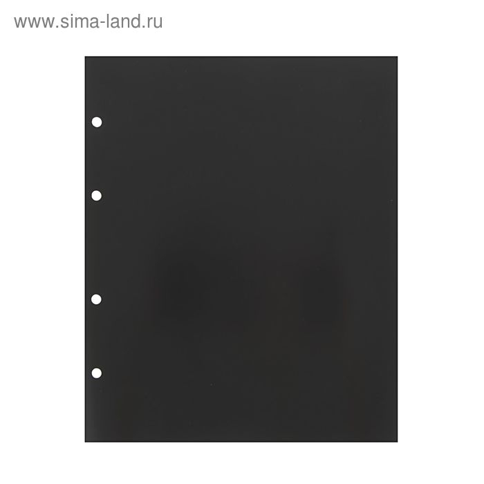 Комплект листов 10 штук, 200 х 250 мм, промежуточный, чёрный
