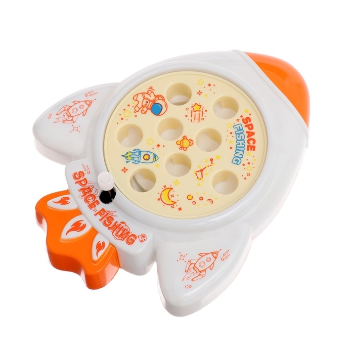 Рыбалка заводная «Ракета», 8 рыбок, с удочкой, МИКС Рыбалка заводная «Ракета», 8 рыбок, с удочкой, МИКС