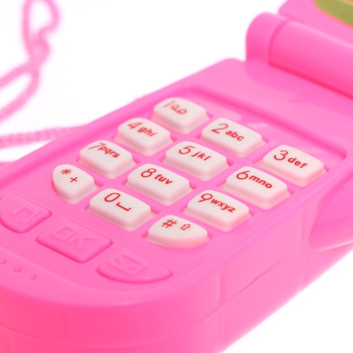 Музыкальный телефон &laquo;Милой феечке&raquo;, световой и звуковой эффекты, МИКС