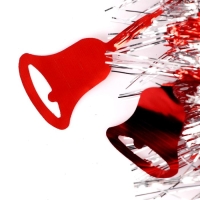 Мишура "Фонарик колокольчик" d-2 см, 200 см, микс Мишура "Фонарик колокольчик" d-2 см, 200 см, микс