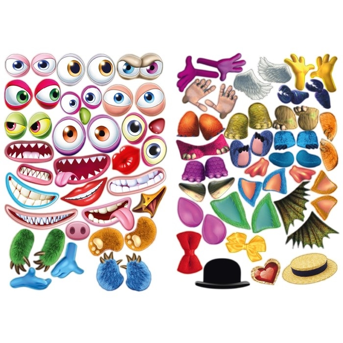 Сделай своего чудика «Мистер Друкс», книга с наклейками Сделай своего чудика «Мистер Друкс», книга с наклейками