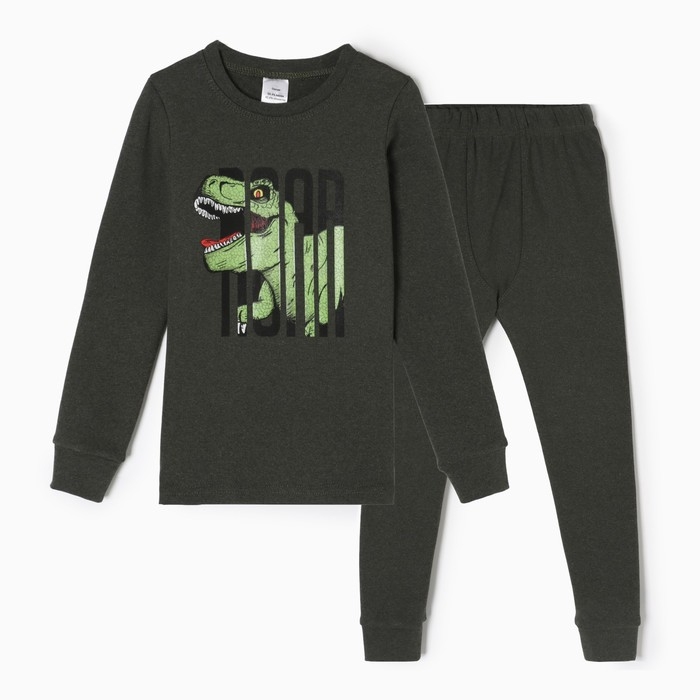 Комплект для мальчика ТЕРМО, цвет хаки, рост 140 см Комплект для мальчика ТЕРМО, цвет хаки, рост 140 см