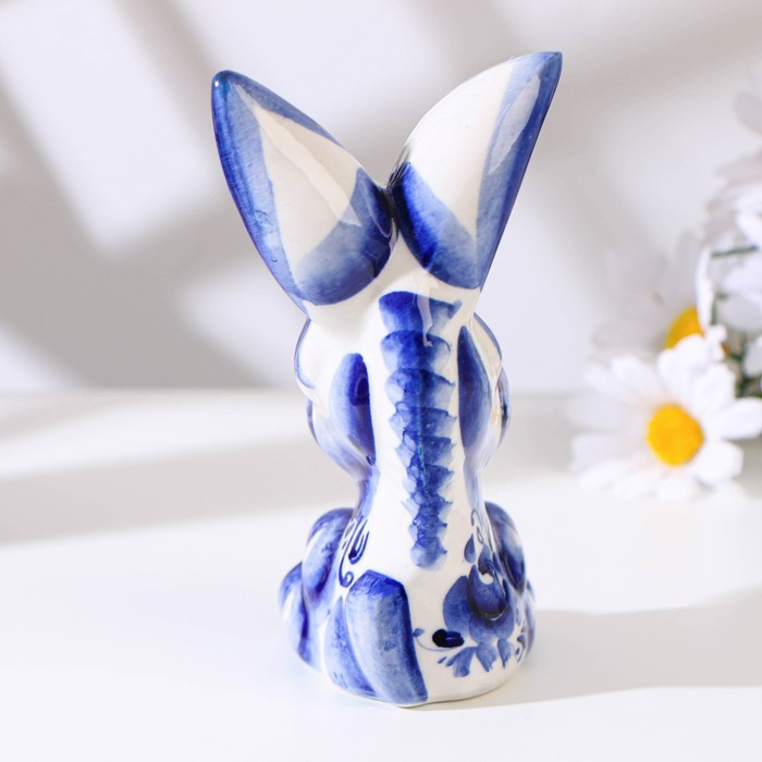 Сувенир &laquo;Осёл&raquo;, большой, 13 см, гжель