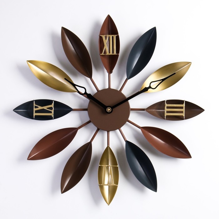 Часы настенные, серия: Лофт, плавный ход, d-58 см Часы настенные, серия: Лофт, плавный ход, d-58 см