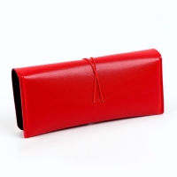 Набор для очков: футляр, чехол, салфетка, красный Набор для очков: футляр, чехол, салфетка, красный