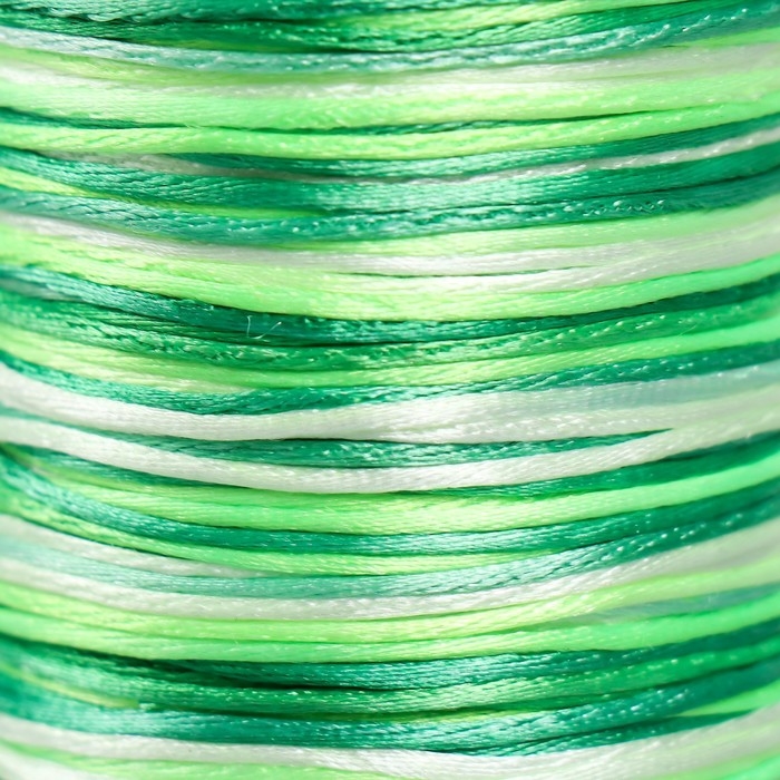 Шнур для творчества Шнур для творчества "Зелёный лес" намотка 90±2 м толщина 1 мм 7х5,6х5,6 см