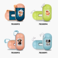 Контейнер с пакетами для уборки за собакой &laquo;На прогулке&raquo;, цвет голубой