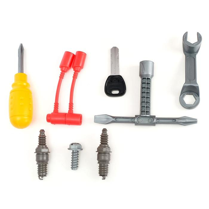 Конструктор &laquo;Двигатель внутреннего сгорания&raquo;, световые и звуковые эффекты, 31 деталь