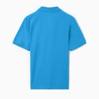 Футболка мужская поло, цвет бирюзовый, размер 56