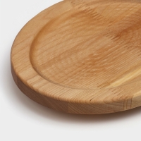 Доска для подачи рыбной продукции, пропитано минеральным маслом, 33&times;18 см, берёза