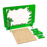 Настольная игра из дерева.Театр теней с подставкой под телефон &laquo;Колобок&raquo;