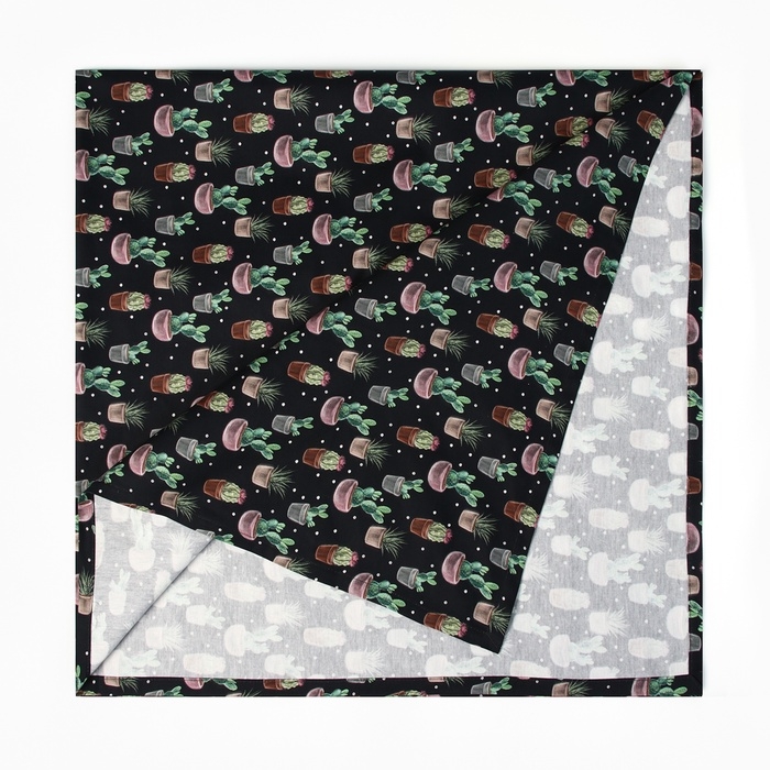 Скатерть Этель Succulents 146х180 см, 100% хл, саржа 190 г/м2 Скатерть Этель Succulents 146х180 см, 100% хл, саржа 190 г/м2