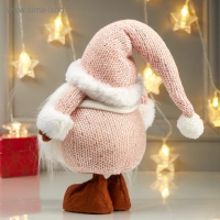 Кукла интерьерная "Бабусечка в розовом колпаке, с сердечком на переднике" 49х14х22 см Кукла интерьерная "Бабусечка в розовом колпаке, с сердечком на переднике" 49х14х22 см