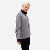 Толстовка на молнии President, размер M, цвет серый